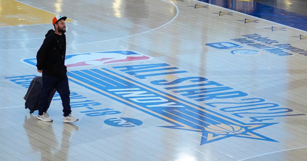 NBA ще използва LED стъклен корт за показване на интерактивни графики за уикенда на All-Star