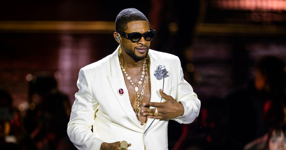 Usher kicks off Super Bowl LVIII halftime show