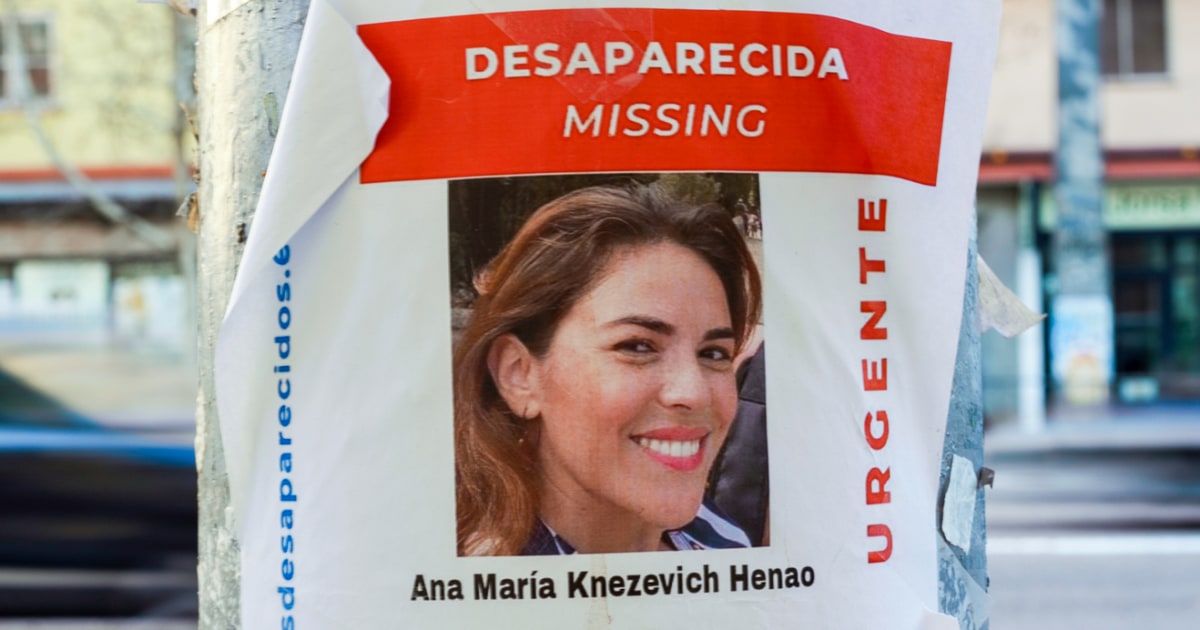 Сигналите и известията за изчезнали лица за Ана Мария Кнежевич
