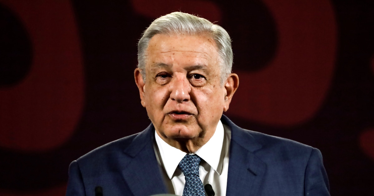 МЕКСИКО СИТИ — Мексиканският президент Андрес Мануел Лопес Обрадор каза