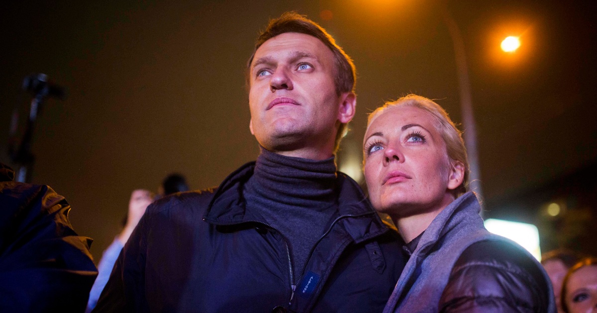 Гласът на съпругата му беше първото нещо, което Алексей Навални