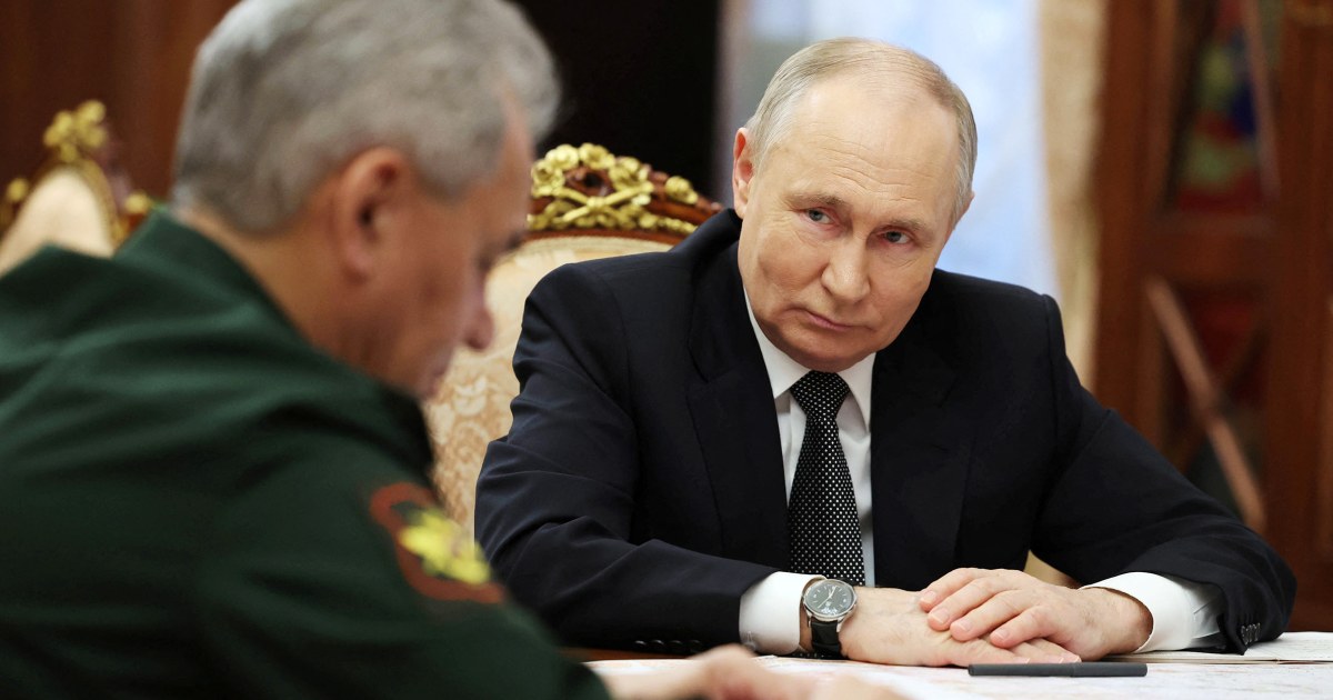 Президентът Владимир Путин каза във вторник че руските войски ще