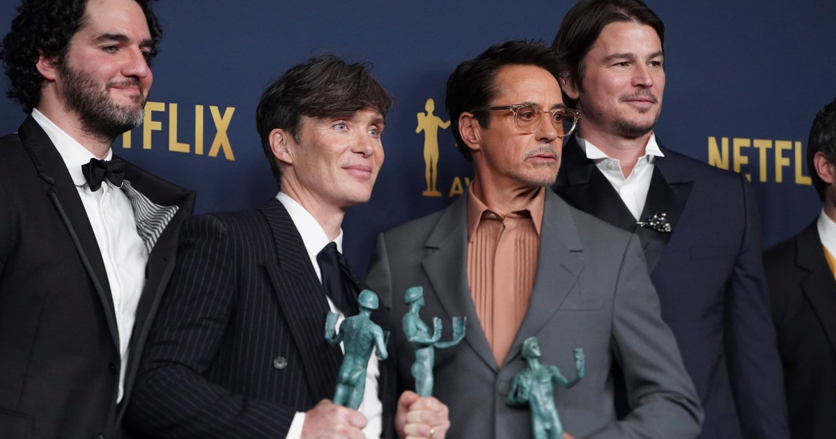 'Oppenheimer' und Lily Gladstone gewinnen bei den SAG Awards