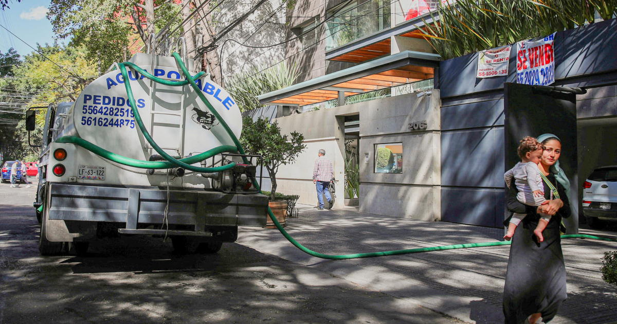 21-те милиона жители на Мексико Сити са изправени пред сериозен недостиг на вода