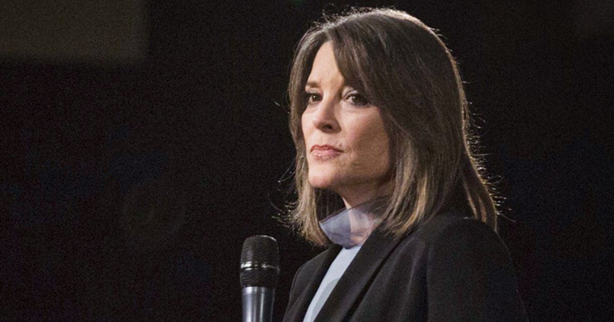 Marianne Williamson unsuspends her presidential campaign after placing
