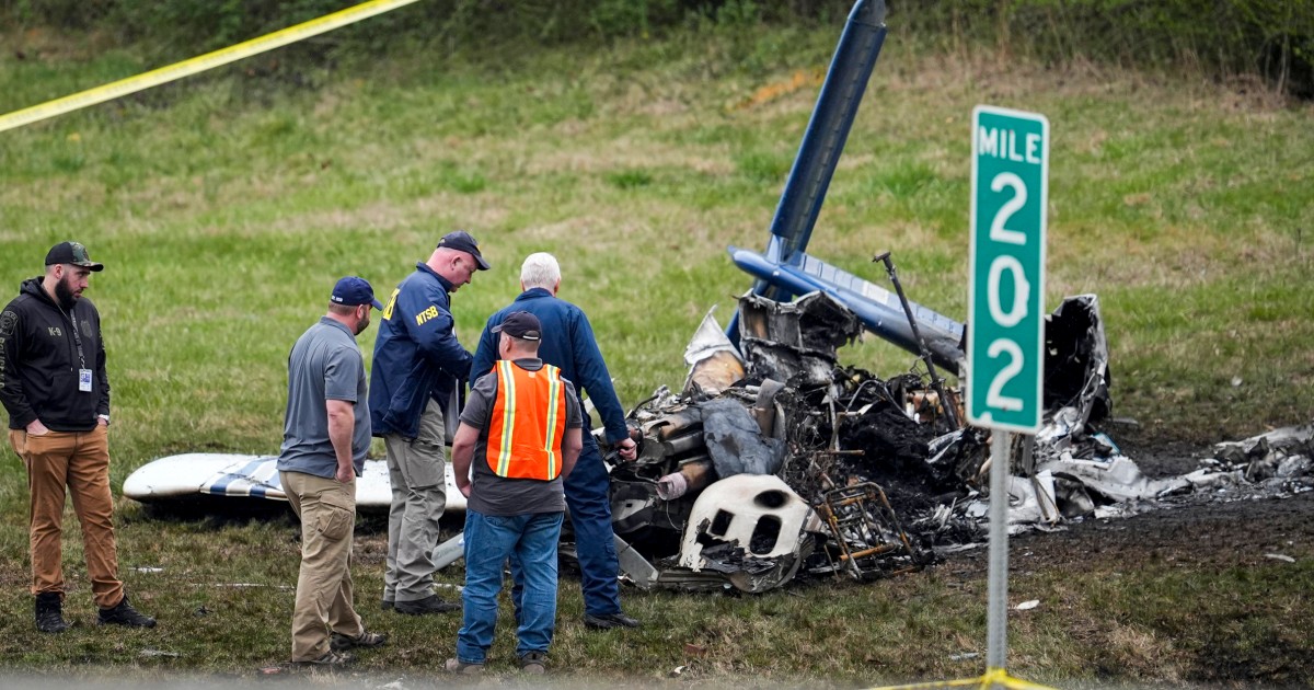 3 деца сред 5-те загинали при катастрофа с малък самолет близо до магистрала Нашвил