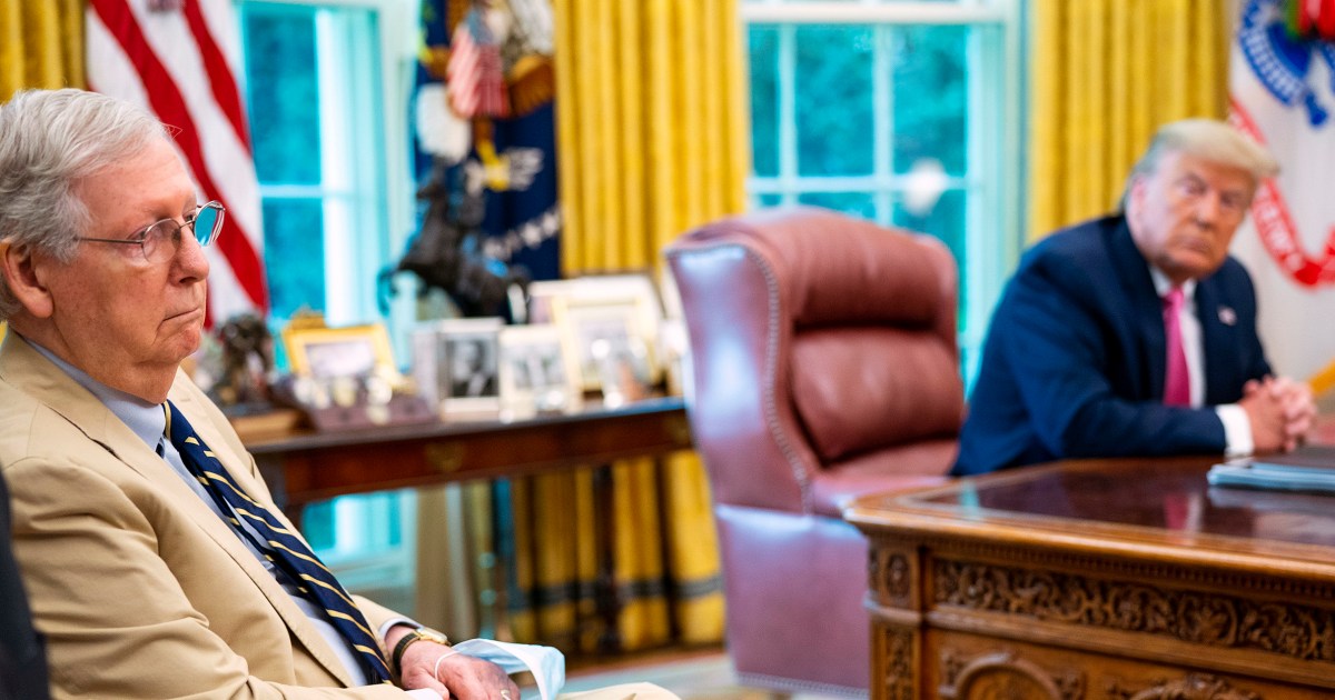 After confirmation votes, Trump’s offensive against McConnell gets uglier