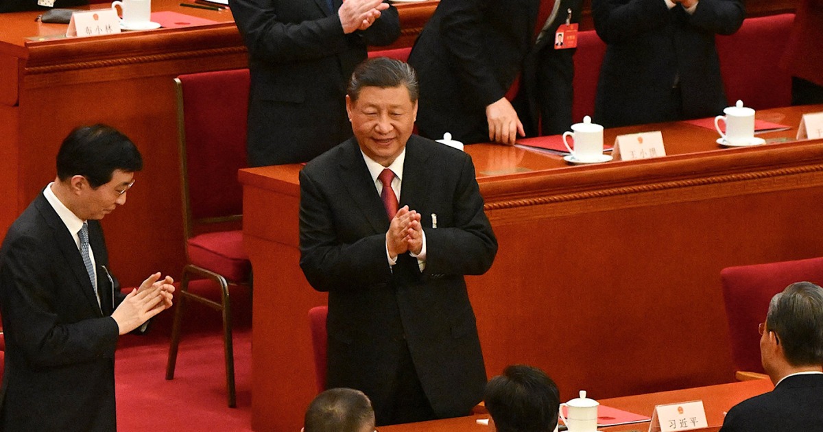 ПЕКИН — Националният конгрес на Китай завършваше годишната си сесия