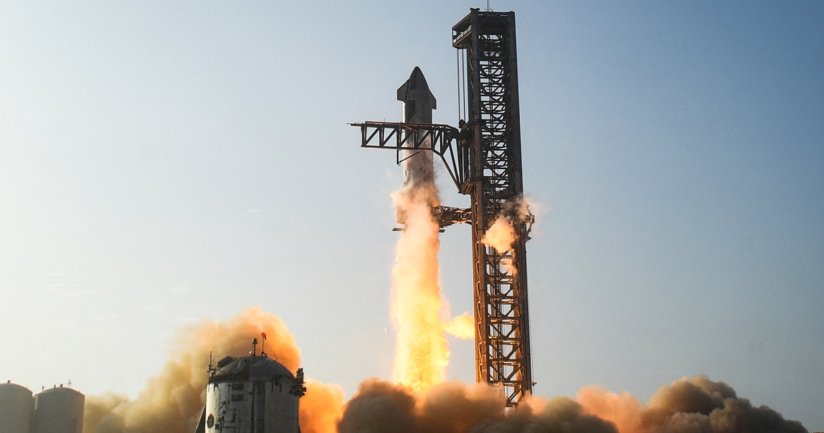 Jamutan SpaceX to launch third test of Starship rocket Thursday NBC News