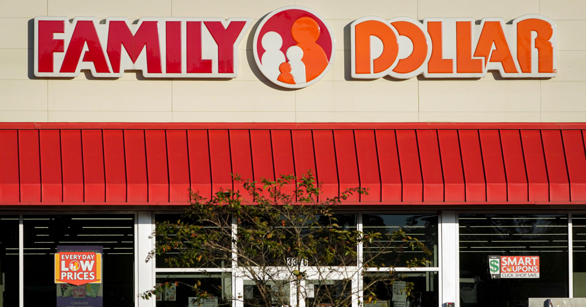 Компанията майка на Family Dollar заяви че ще затвори приблизително