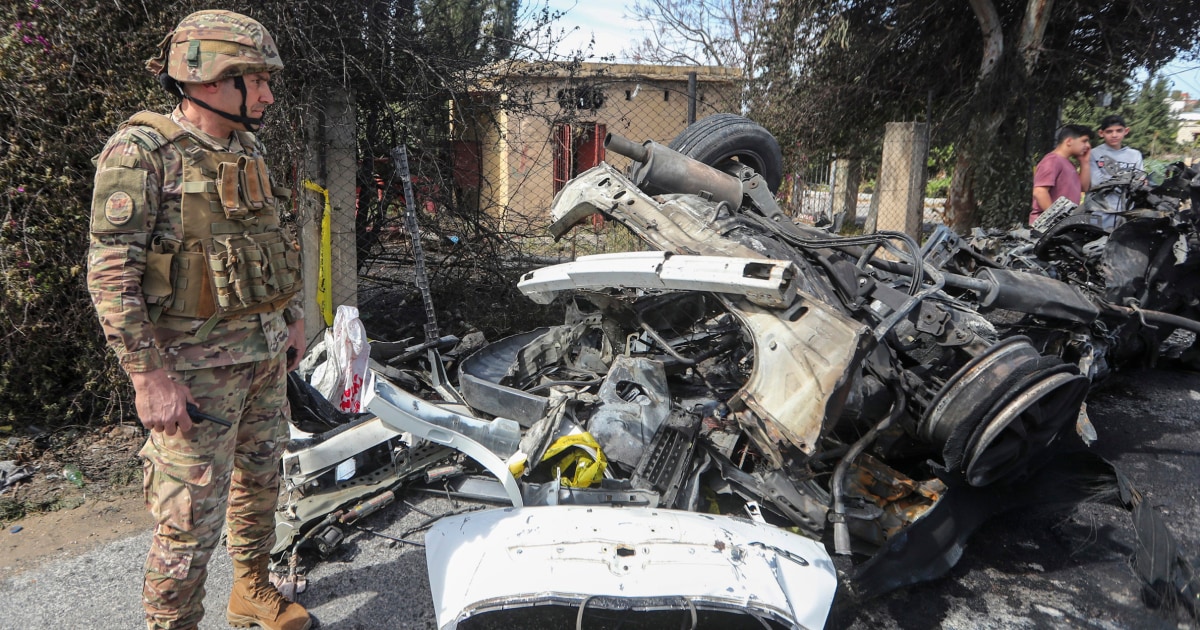 Израелски удар с дрон срещу автомобил край южния ливански град