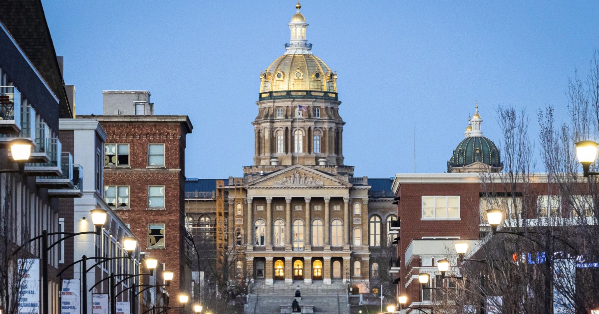 Републиканците от Айова блокираха законопроект за личността от напредък в