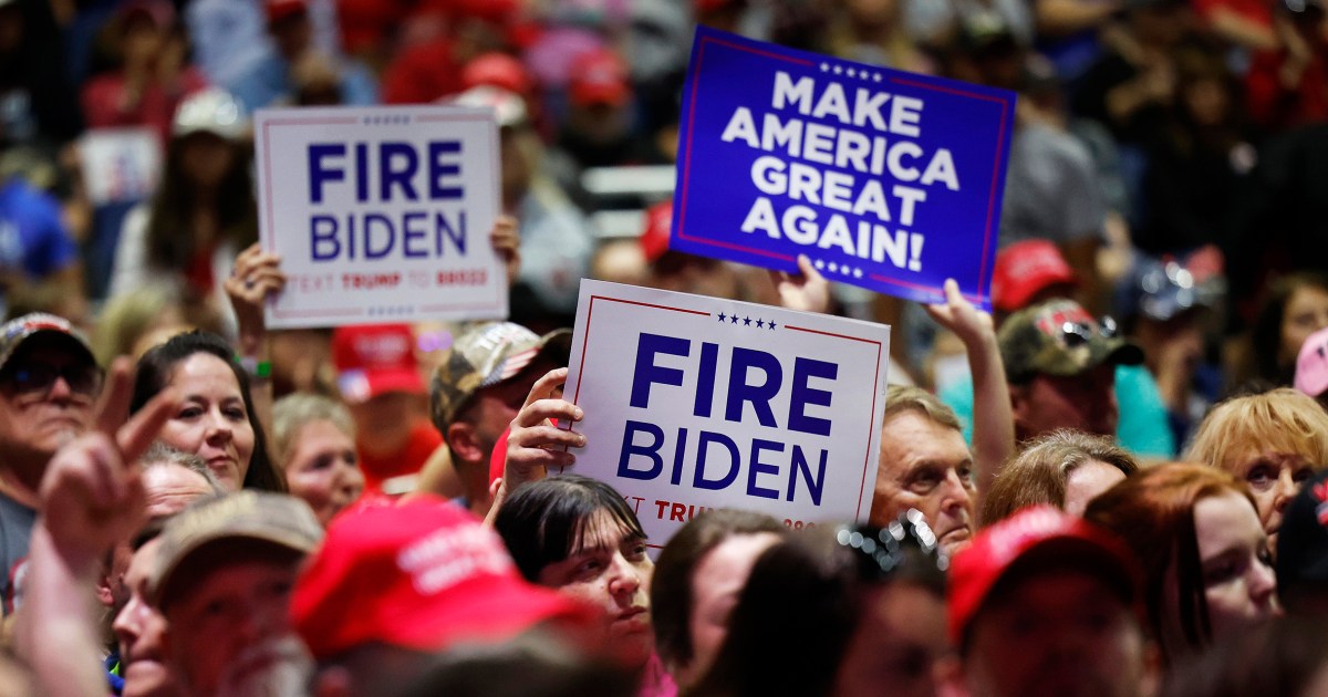 As Trump expresses doubts about the election, many supporters say they will not accept a Biden victory in 2024.