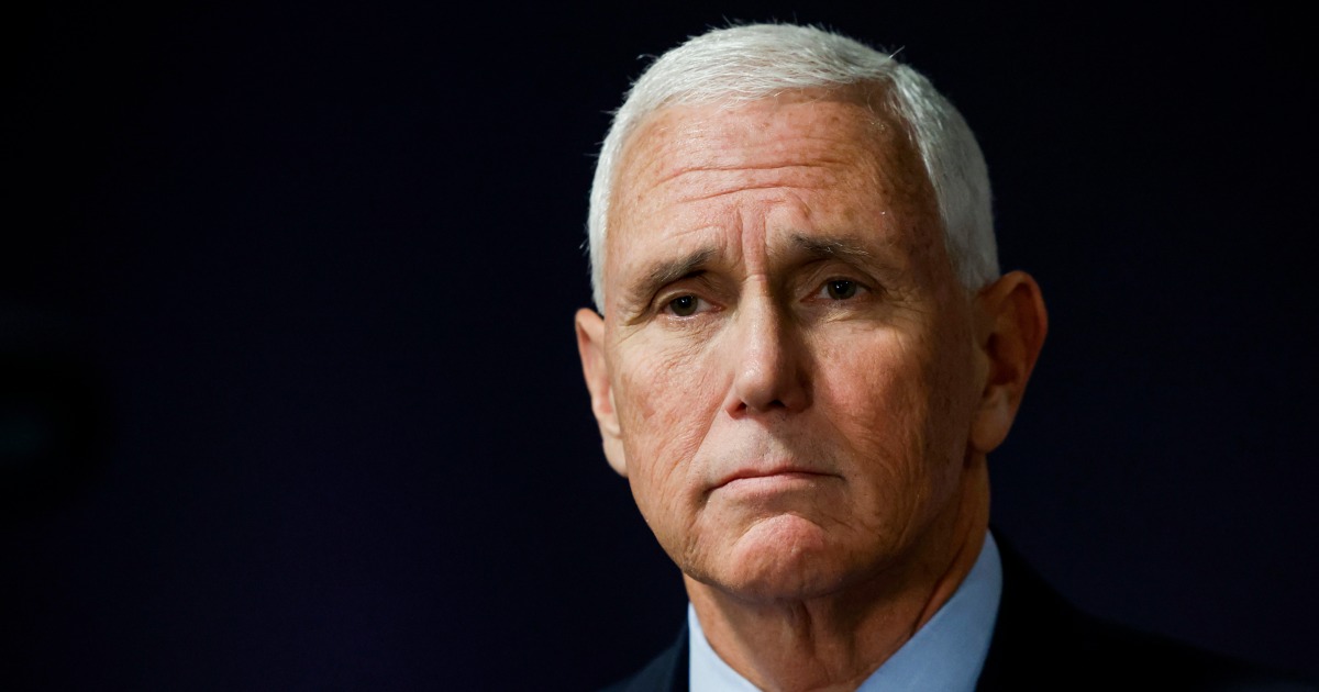 Mike Pence Says Trump Administration Has Departed from Conservative Principles