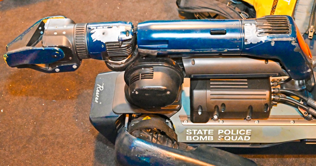 Mass. State Police robot dog shot during Cape Cod standoff