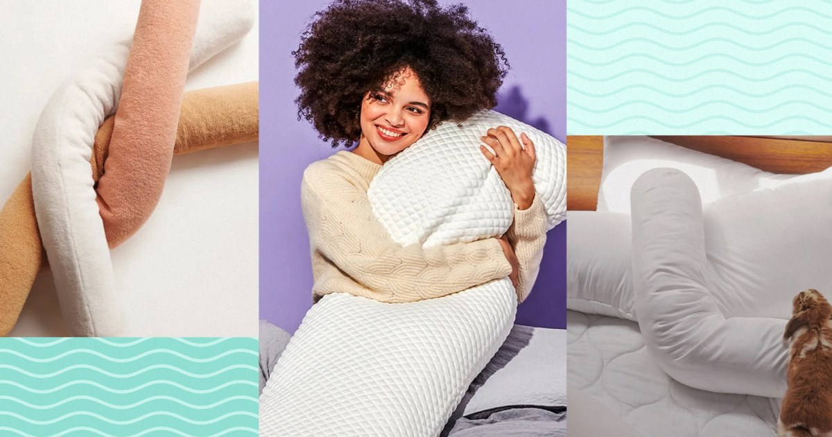 9 най-добри възглавници за тяло за по-спокоен нощен сън