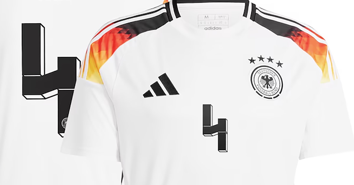 Подкрепа за отбора или SS? Германска футболна фланелка с номер 44, издърпана върху нацистката символика