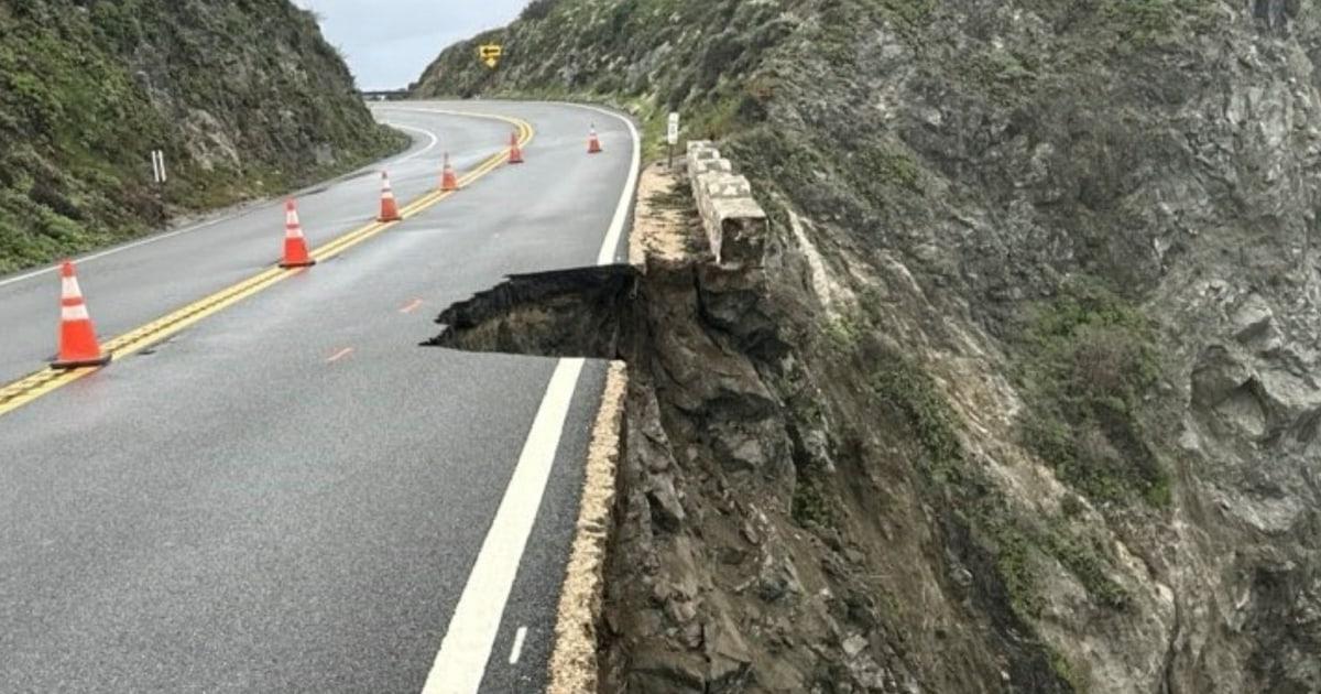 California Highway 1 Collapses During Easter Weekend Storm Near Monterey, Disrupting Travel for Several Days