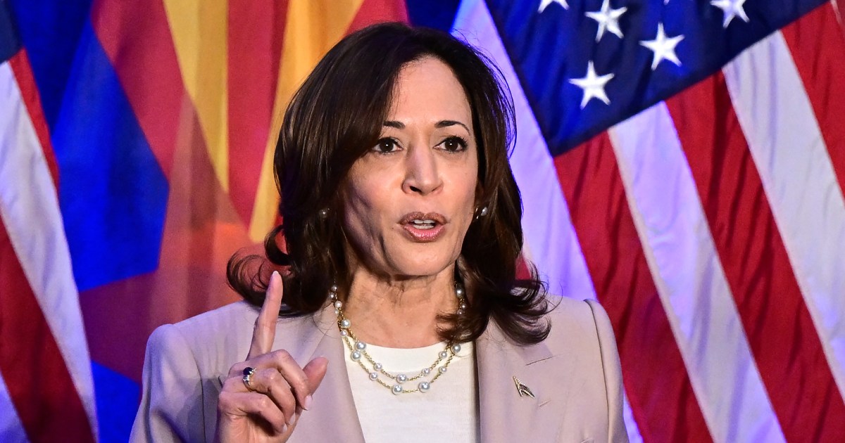 Kamala Harris hammers Trump on abortion in Arizona visit