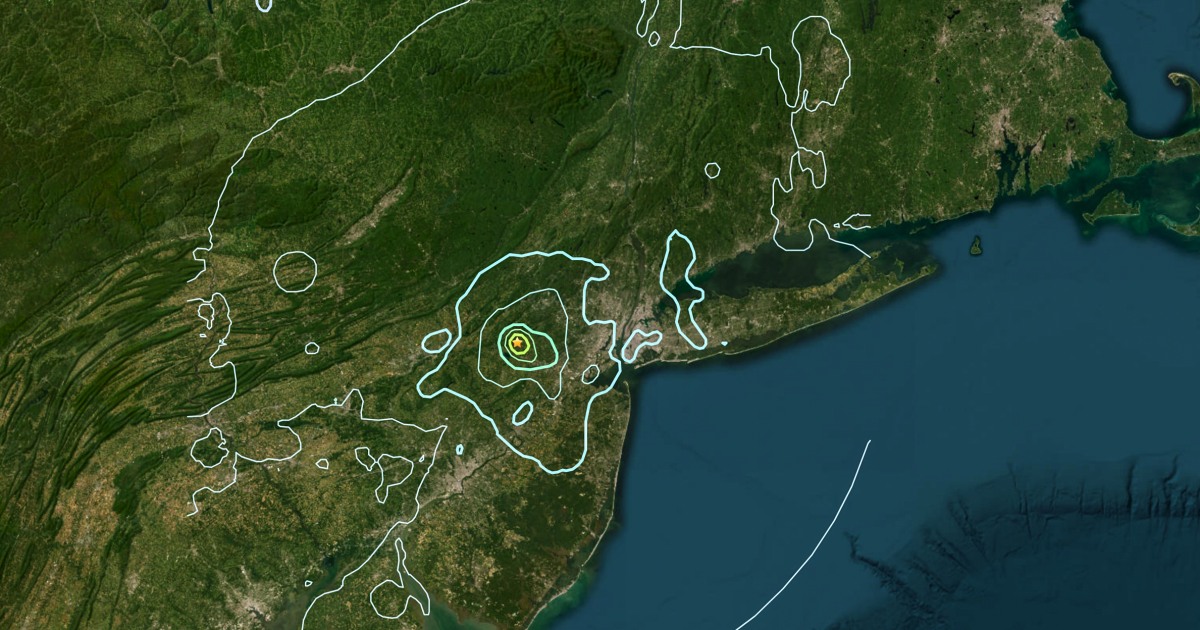 Какво знаем досегаЗеметресение удари Източното крайбрежие на Съединените щати в