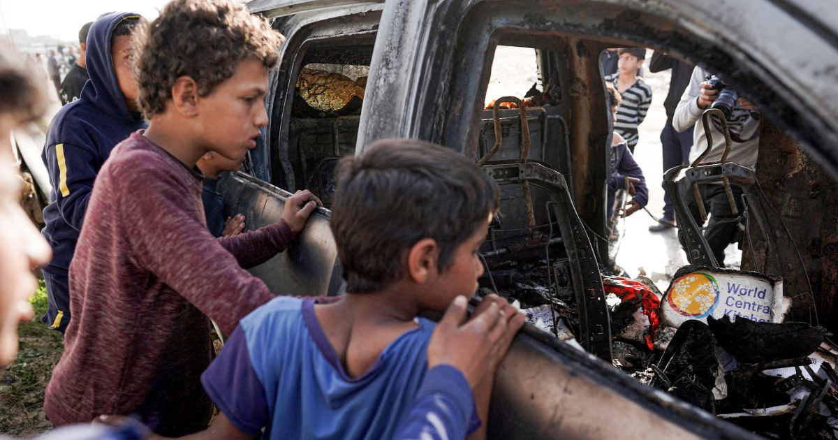 Израелският въздушен удар който отне живота на седем хуманитарни работници