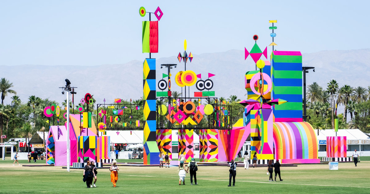 The Coachella festival was gently rocked by a 3.8 magnitude earthquake