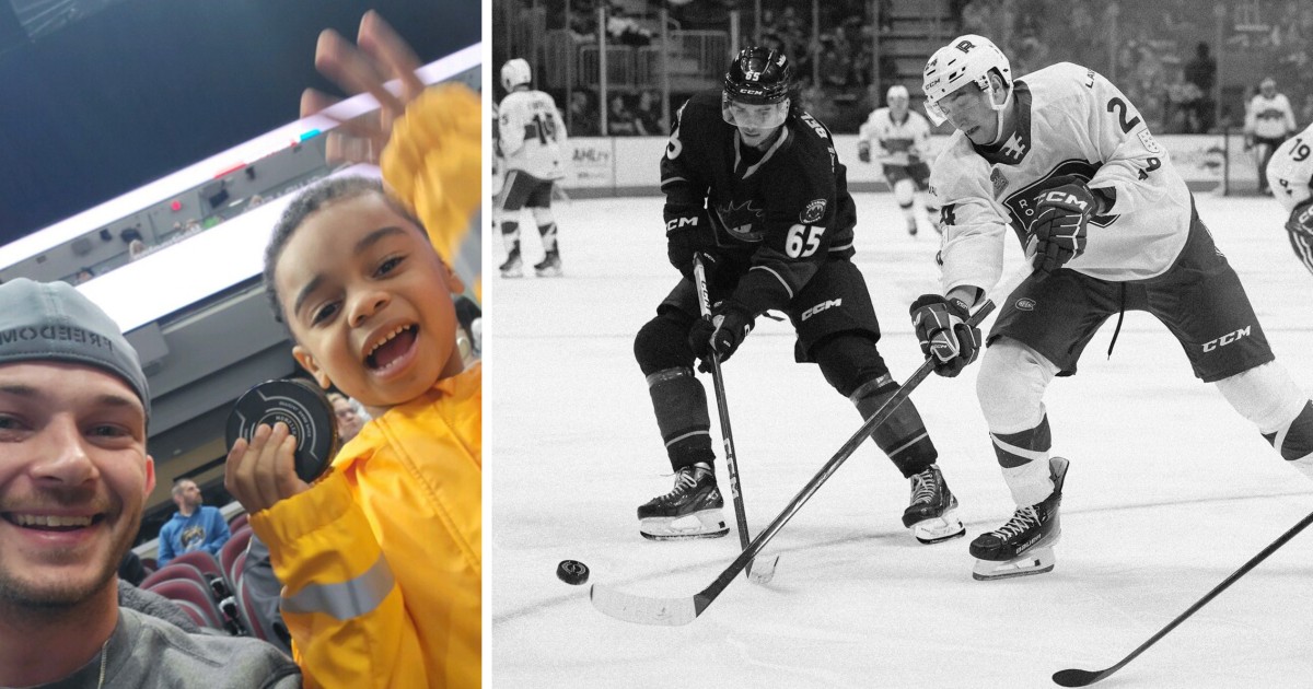 „Трябва да бъде там“: Човек спира измамната хокейна шайба да уцели 4-годишно