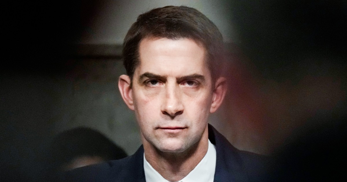 Tom Cotton's tweets about violence against protesters are alarming