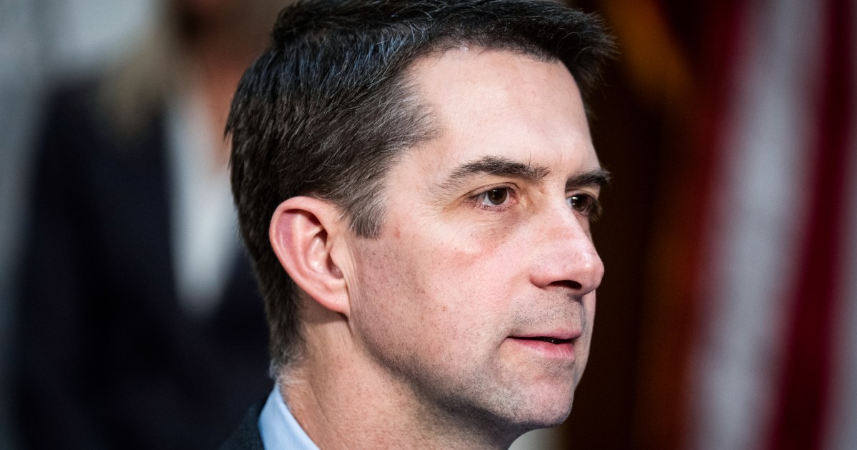 Arkansas GOP Sen. Tom Cotton says he will accept 2024 election results