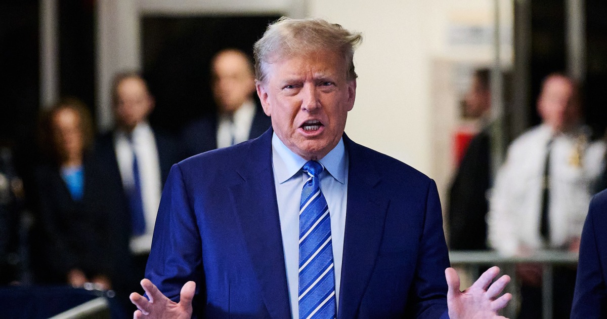 On trial off-day, Trump complains about jury selection process for his ...