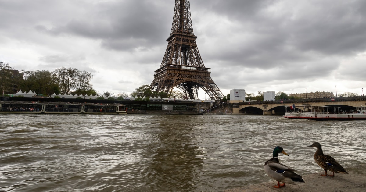 Levels of contamination in Paris’ River Seine remain unsafe for Olympians to compete with just over a month remaining before the games, according to