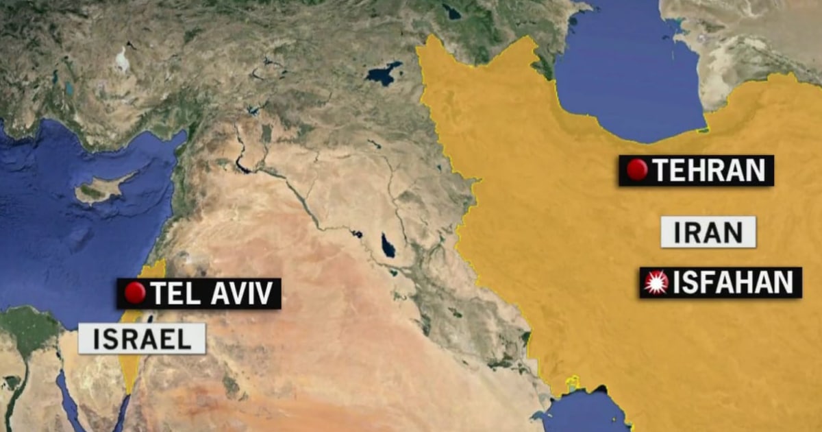 Israël frappe l’Iran après une attaque de drones et de missiles le week-end, selon une source