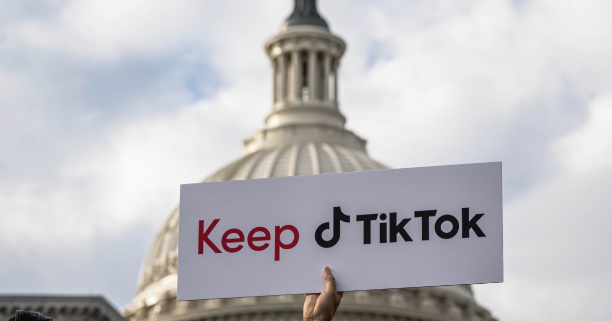 TikTok is suing the U.S. government to stop enforcement of a bill passed last month that seeks to force the app’s Chinese owner to sell the app or h