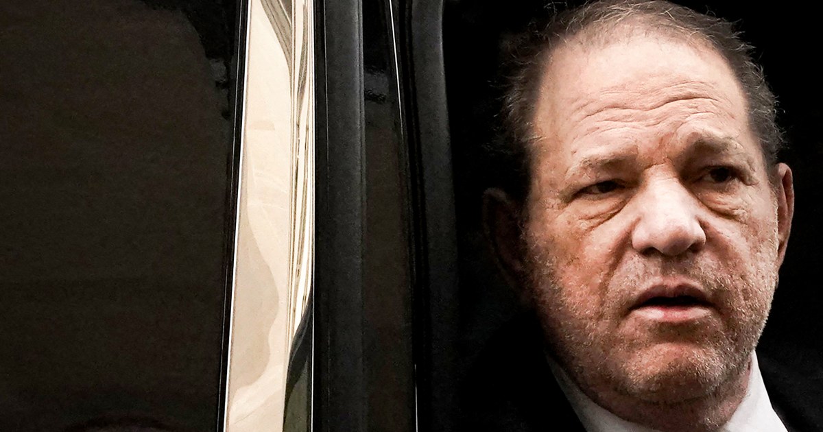 Harvey Weinstein back in Rikers Island jail, will appear in court after overturned rape conviction - NBC News