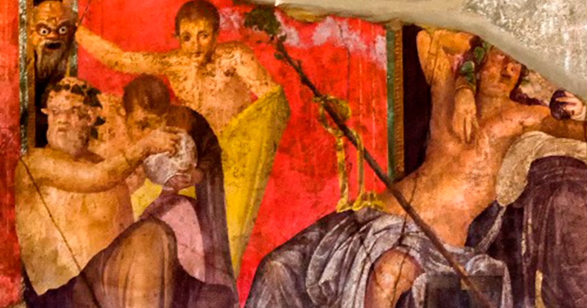 Hallan En Pompeya Frescos Mitológicos Sobre La Guerra De Troya