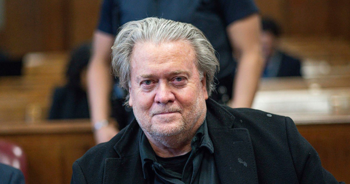 Steve Bannon's conviction for contempt of Congress upheld