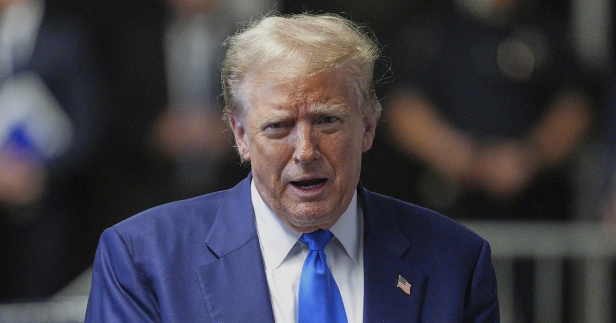 At a private donor event, Trump likens the Biden administration to the ‘Gestapo’