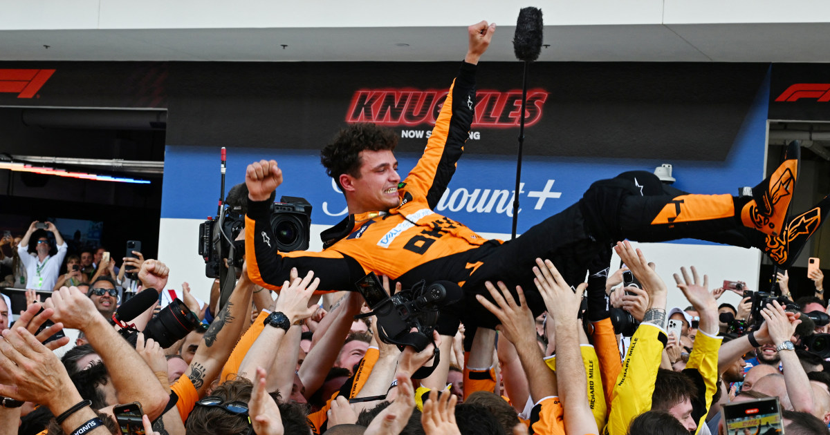 Lando Norris de McLaren remporte sa première course de Formule 1 lors du passionnant Grand Prix de Miami