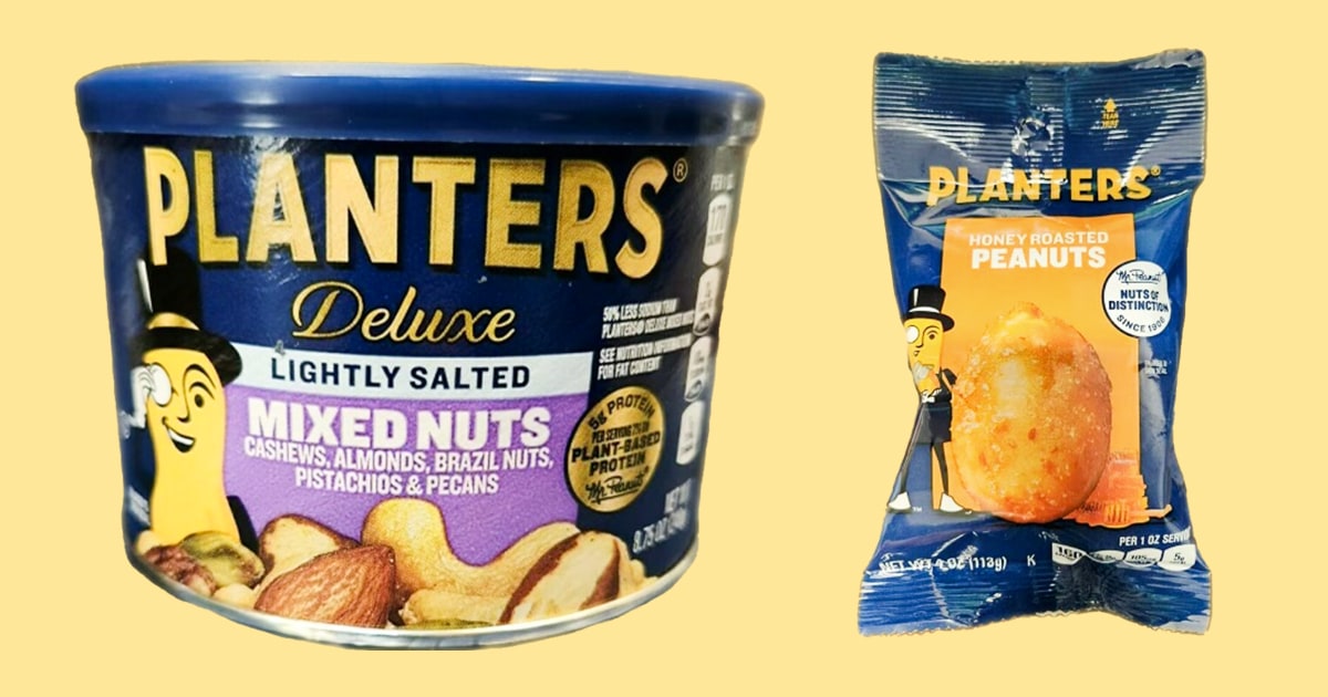 Planters nuts recalled due to potential for listeria contamination