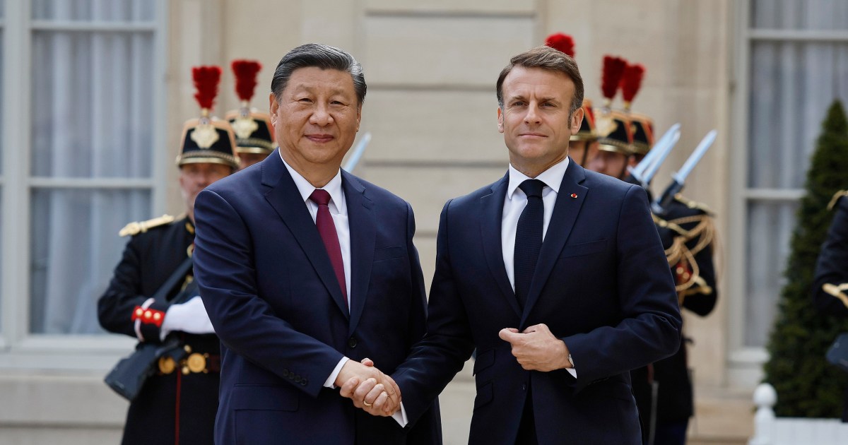 Macron makes Ukraine top priority during China's Xi Jinping's visit to Europe