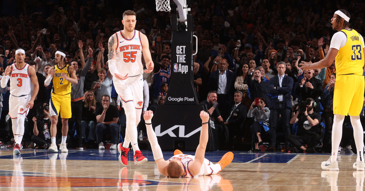 Referees admit to missing crucial call in final seconds of Knicks win against Pacers - NBC News