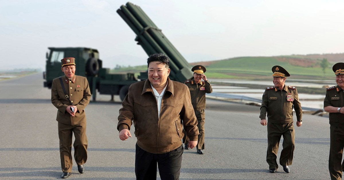 North Korea's Kim Jong Un Supervises Latest Test Of New Rocket Launcher ...