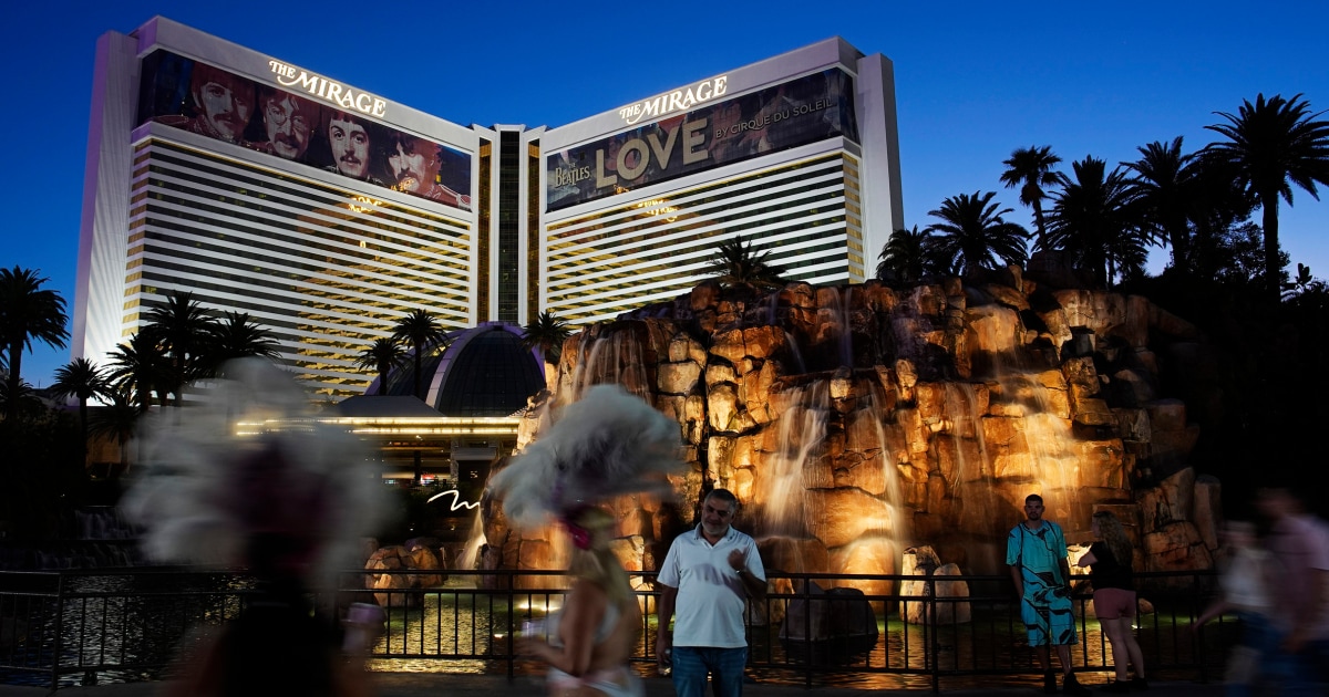 The Mirage casino, which ushered in an era of Las Vegas Strip megaresorts in the ‘90s, is closing
