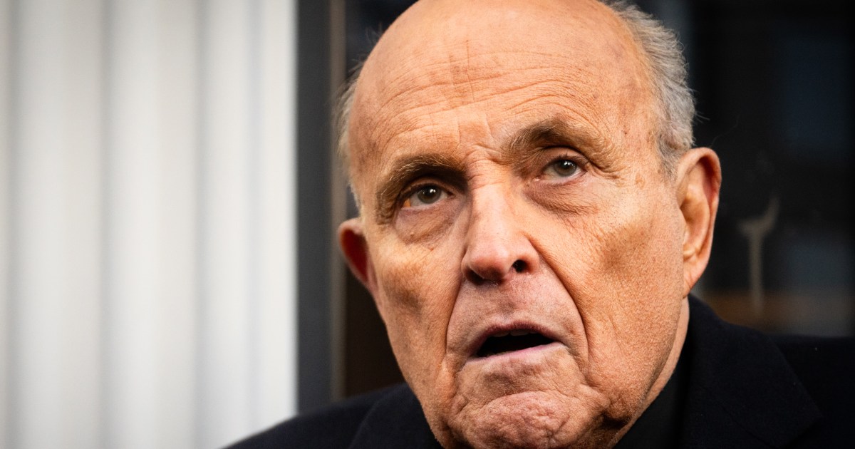 Rudy Giuliani ordered his New York apartment and valuables to be handed over to the former Georgia election workers he defamed