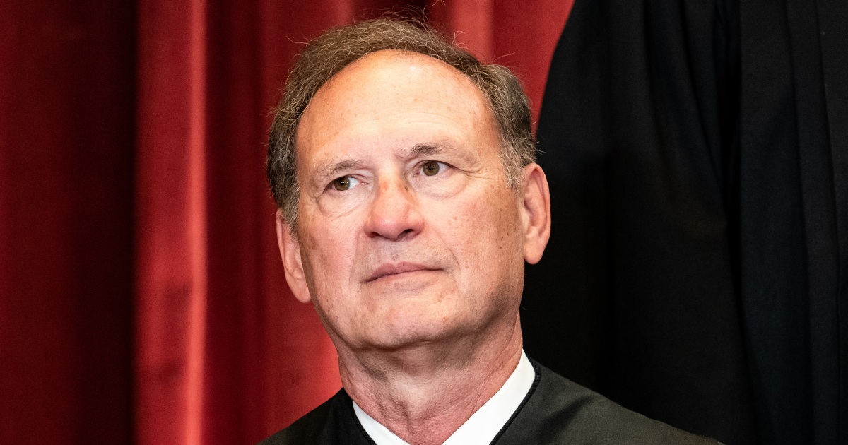 Alito's logic in his letter to Congress is another failure in judgment