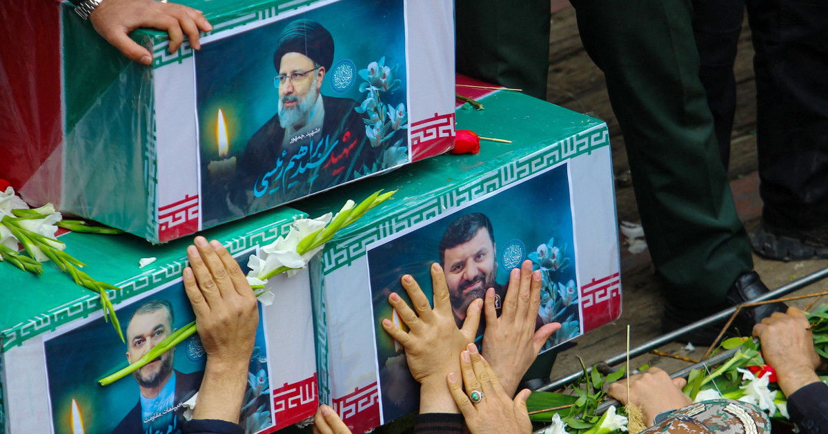 Iran begins funerals for president after helicopter crash