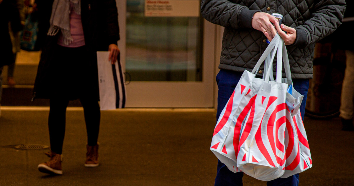 Target says shoppers are buying fewer groceries and home goods