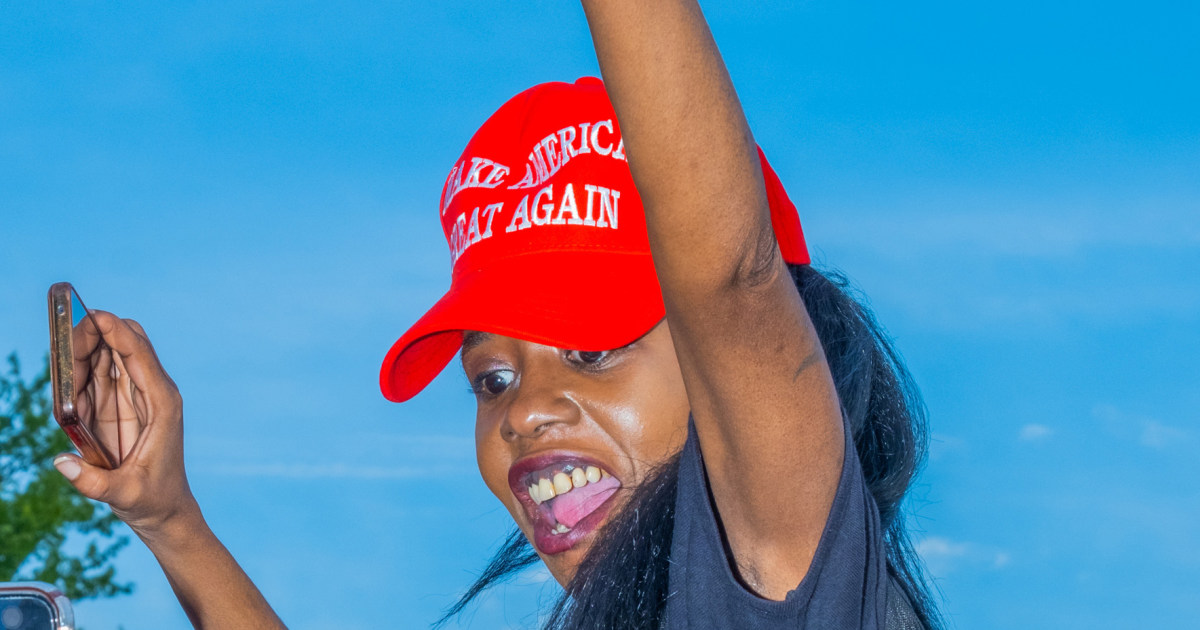 Photos from Trump's rally in the South Bronx