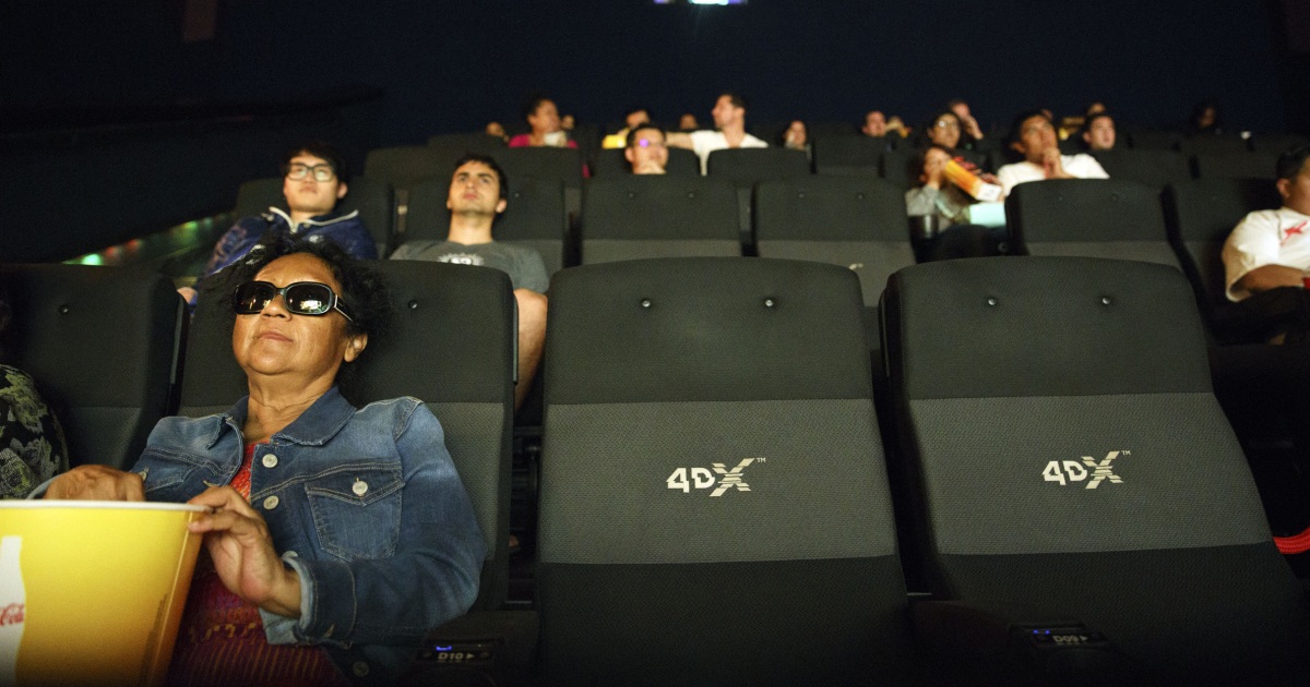 Shaking seats and piped-in fog: How 4DX is carving out a niche moviegoing market