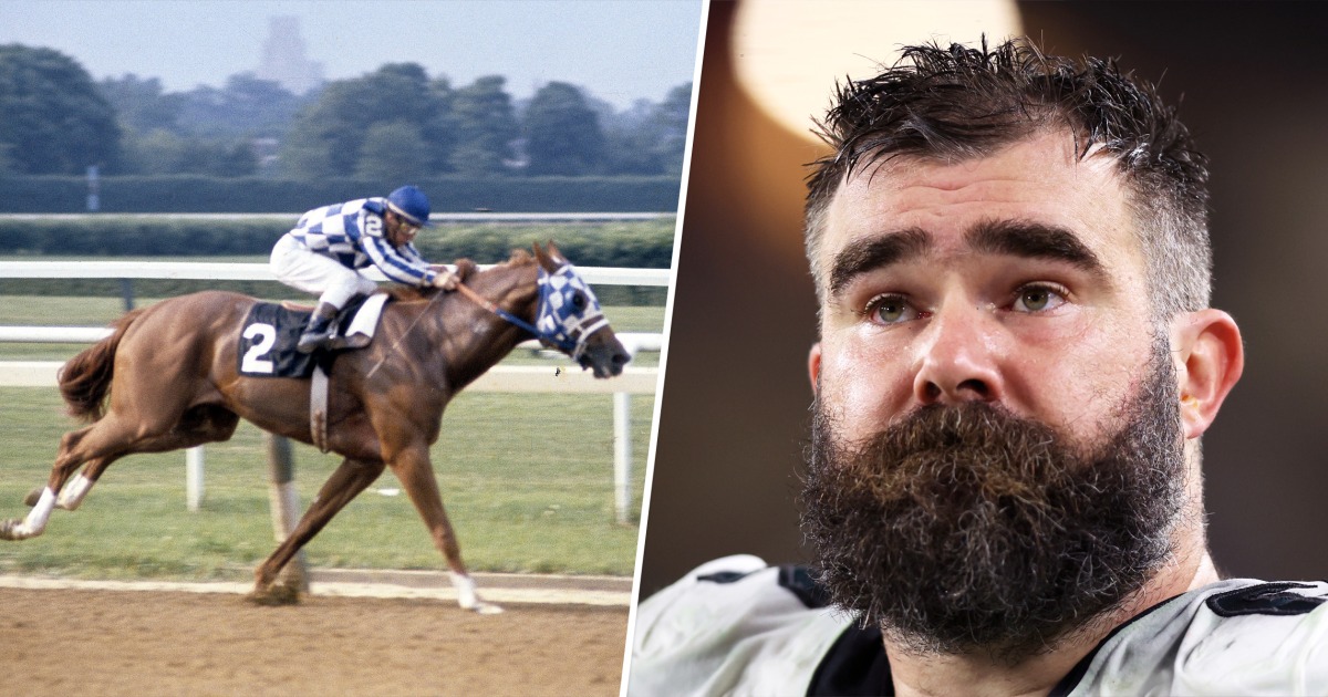 Jason Kelce apologizes for saying legendary racehorse Secretariat was